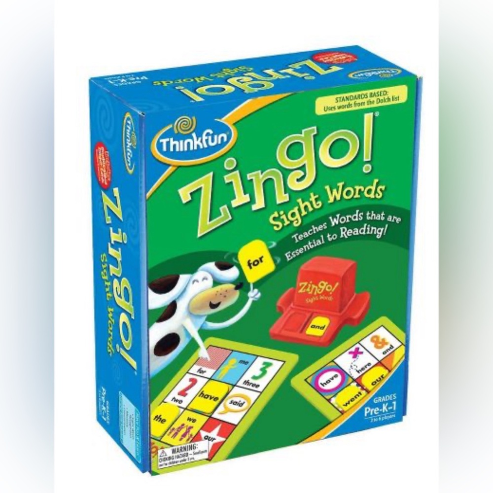 THINKFUN || Zingo Sight Words Game